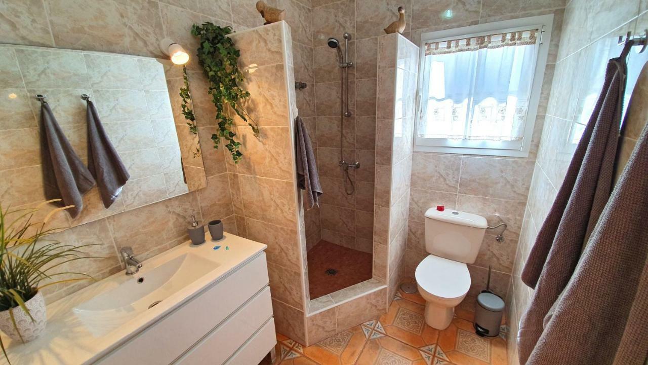 Ferienhaus Casa Blanca - Tarajalejo - Glasfaserinternet - Meerblick Eksteriør bilde