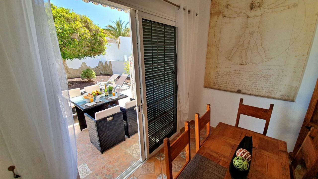 Ferienhaus Casa Blanca - Tarajalejo - Glasfaserinternet - Meerblick Eksteriør bilde